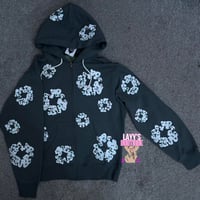 Image 4 of Denim Tears Rhinestone Zip Hoodie 