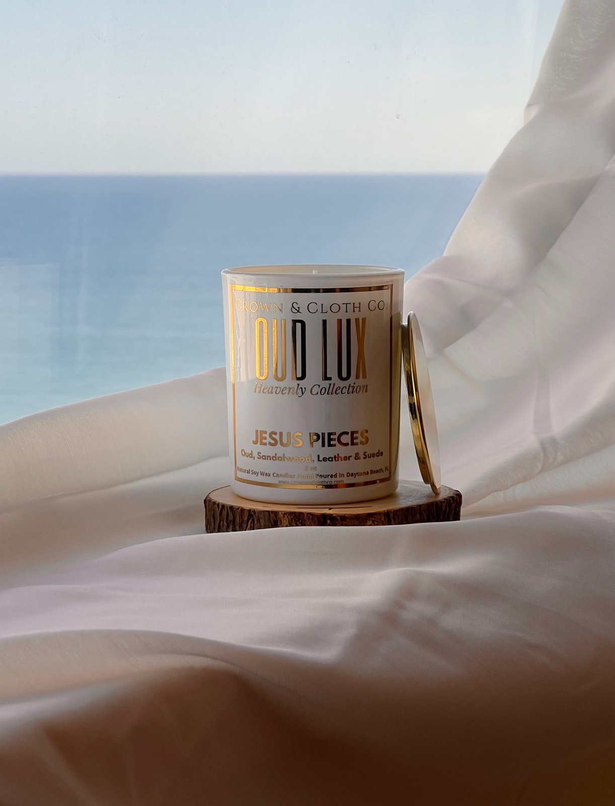 Luxury Oud 8 oz Candles Crown & Cloth Co.