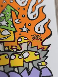 Image 3 of Magic Mushrooms Sticker 