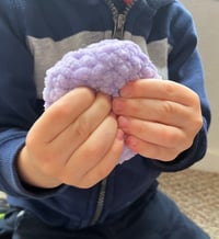 Image 7 of Crochet Marshmallow Stress Ball Plush