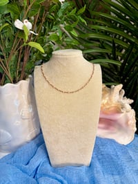 Image 1 of Pink Dainty Choker Necklace N210