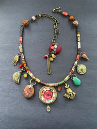 Image 2 of Junk drawers gems necklace