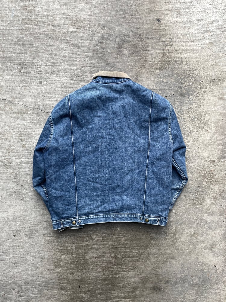 Image of Vintage Dickies Denim Blanket Lined Detroit Jacket