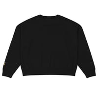 Image 5 of Kill Love #Broken Women’s organic crew neck sweatshirt w/ embroidery 