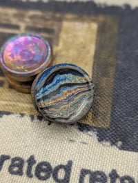 Image 2 of Pre-order Custom Zircuti Button Dish/3S Etched&Flamed