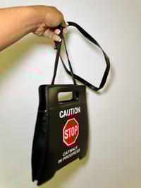 Image 5 of Warning Sign, Black