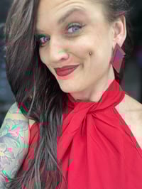 Náušnice Norah Red