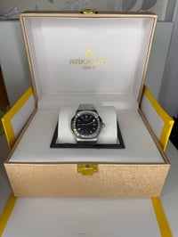 Image 1 of Patek Philippe Nautilus Black Dial & Diamonds