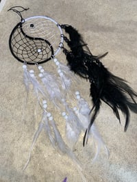 Image 2 of yin yang dream catcher