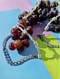 Image 7 of EXTRA THICK BARBED WIRE CHOKER