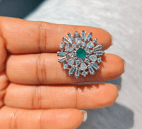 Image 1 of Mimi_American Diamond Adjustable Ring  