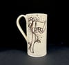 Axe and Flower Mug