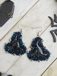 Image 1 of Witch Hat holo earrings 