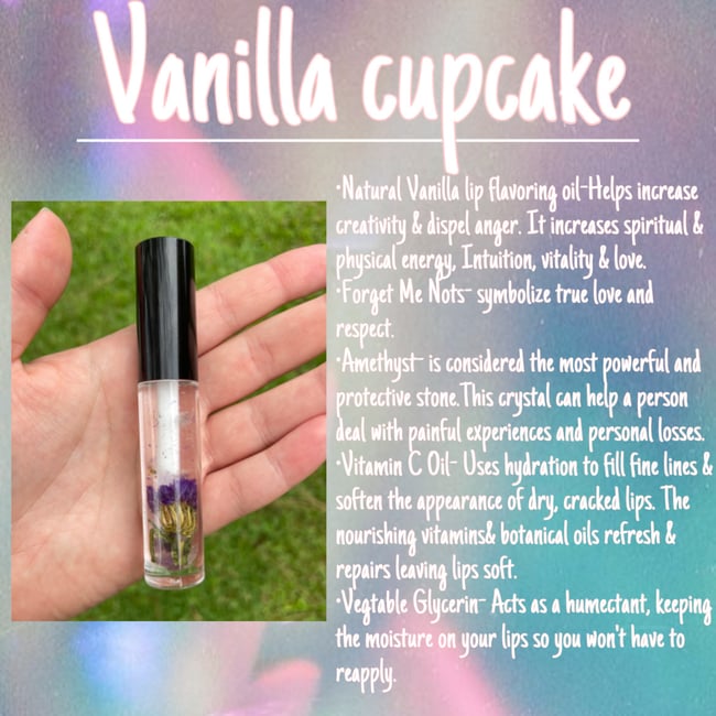 Vanilla Cupcake Infused Lipgloss 