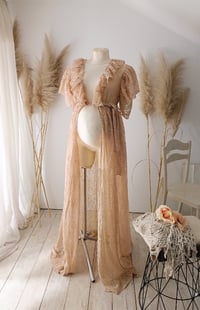 Image 1 of Photoshooting dress Vivienne | size S, M | dark beige