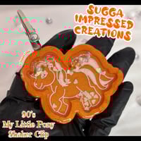 Image 2 of Orange MLP Clip