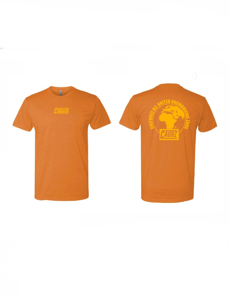 Image of Cauhz™️ Global Tee Orange Shirt