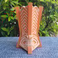 Image 9 of Lono mug #69 mid mod orange 