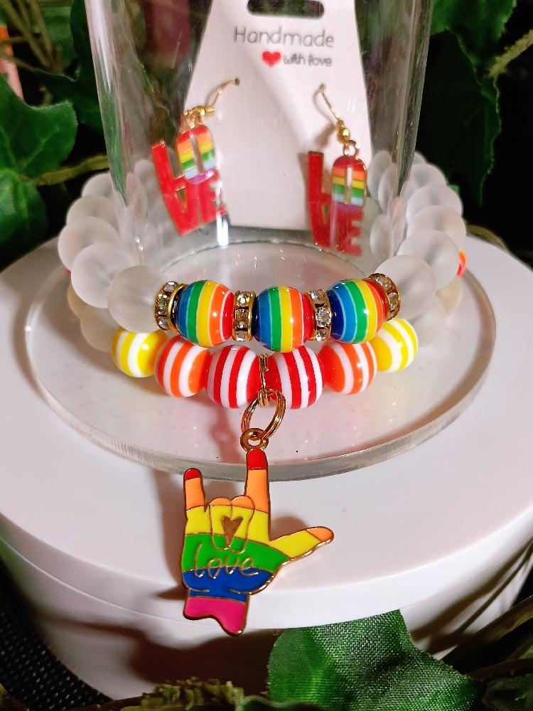 Image of Pride Bracelet Set 667