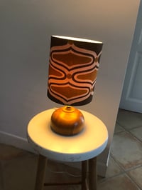 Image 1 of Lampe imprimé vintage 