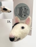 Needle Felt animal brooches