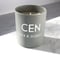 Image of MATTE GREY & SILVER CEN CANDLE (300ML)