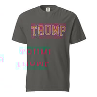 Image 7 of TRUMP Arch College Vintage Unisex garment-dyed heavyweight t-shirt from PatriotsCo