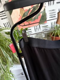 Image 2 of H & M black skirt with slit
