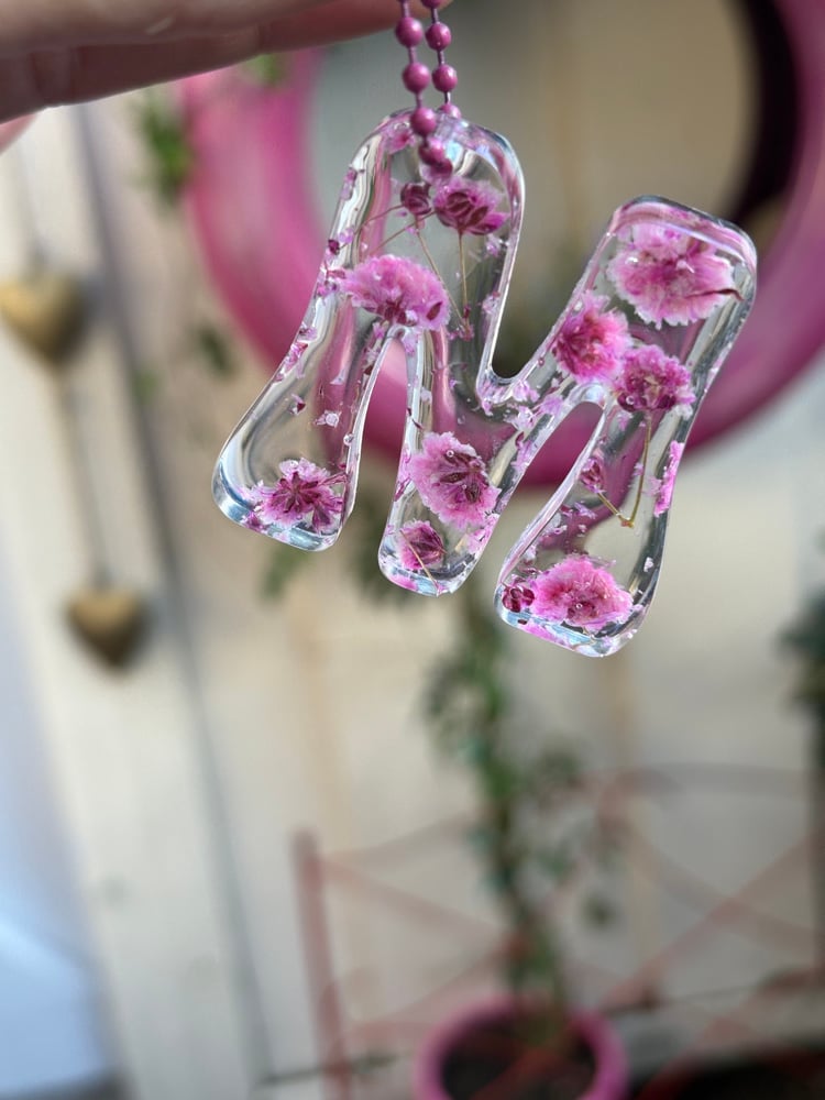 Image of alphabet key chains
