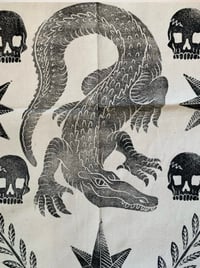 Image 3 of "Crawler" Shrine - Canvas Wall Scroll