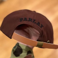Image 4 of PARLAY Bulldog Cotton Hat ‘Brown’
