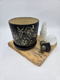 Image 1 of Black Cosmo Planter