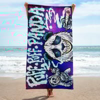 Image 2 of PUFF PUFF PANDA Towel
