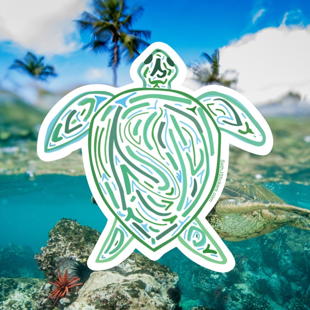 Image of  Turtle Sticker