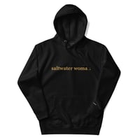 Image 4 of Saltwater Woman Unisex Hoodie