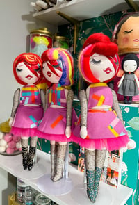 Image 3 of BOWIE INSPIRED MEDIUM ART DOLL 3