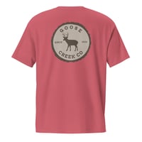 Image 4 of Goose Creek Co Deer Unisex garment-dyed pocket t-shirt