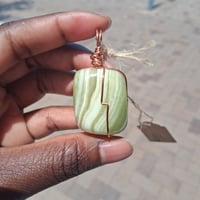 Image 1 of Green Onyx Necklace 