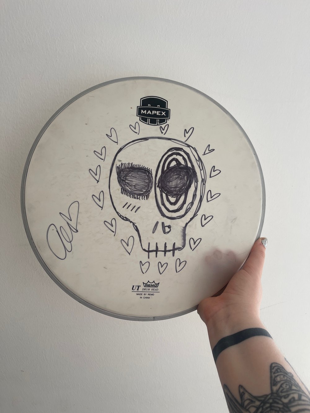 Image of Hand Drawn Artio Drum Heads