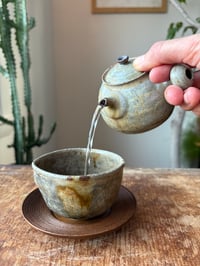 Image 4 of Large Wood Ash and Iron Kyusu  - 225ml