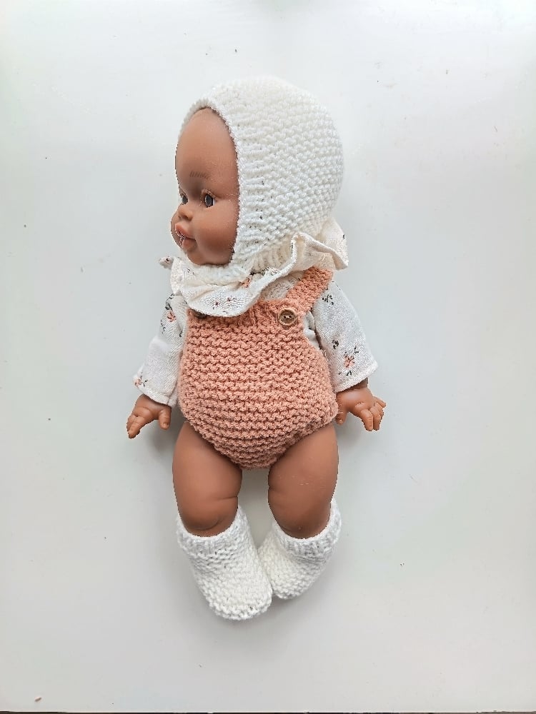 Tenue barboteuse rose