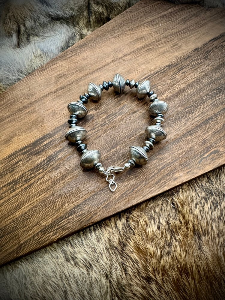 Image of Mercury Dime Bracelet - size 6-9”