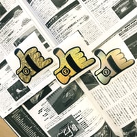 Image 4 of Shaka Race Glove Vinyl Decal