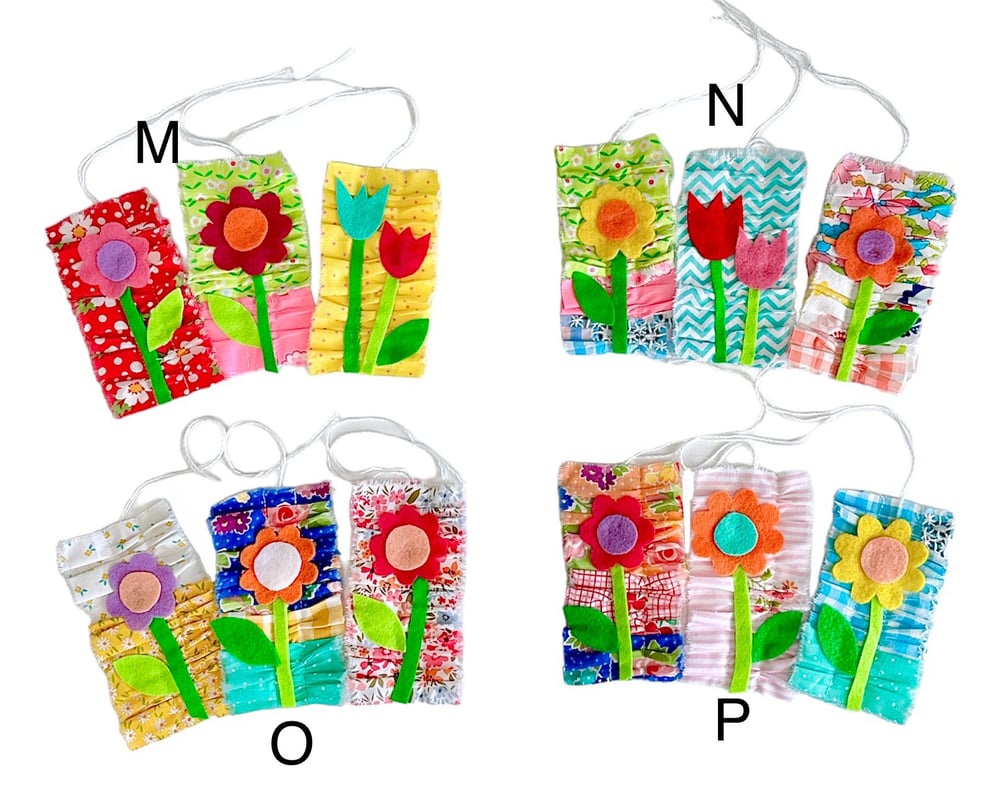 Image of Spring Flower Tags - You Pick 04