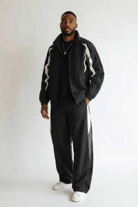 Image 1 of Tracksuit Black 