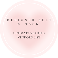 Image 1 of Designer Belts/Mask Vendors List