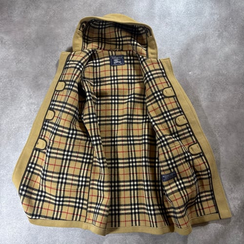 Image of 1980s Burberry Duffle Coat, Size Large