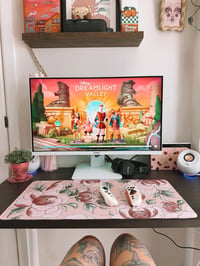 Image 2 of Peony Desk Mat PRE ORDER
