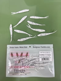 2.5" Skinny Minnow - Cookies 'N Cream