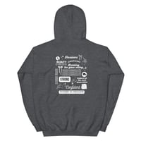 Image 15 of THAT GIRL IN MEDICINE HOODIE - WHITE LETTERING 